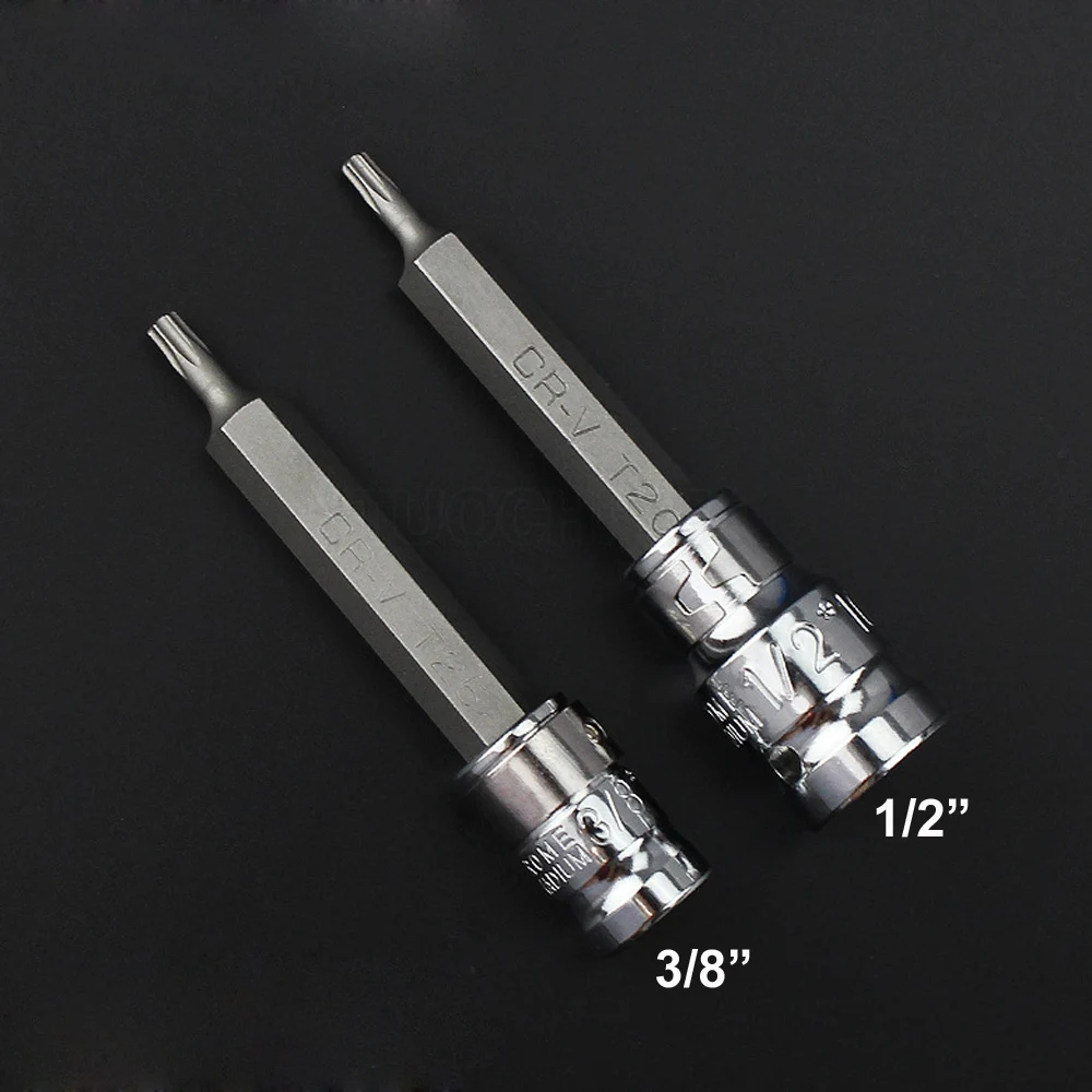 40 pz/set Hex Star Torx Spline Socket Bit Set Tool Kit Garage strumenti attrezzature cacciavite Set di strumenti per Auto riparazione Auto
