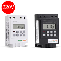 SINOTIMER 30AMP Control Load 7 Days Programmable Digital TIME SWITCH Relay Timer Control 220V Din Rail Mount