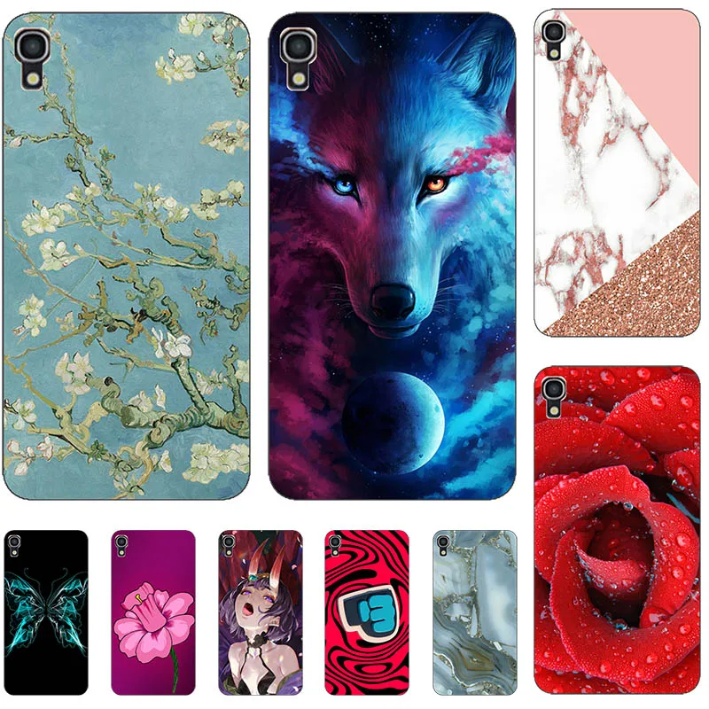 TPU Case for Alcatel Idol 3 5.5 inch Printing Soft Silicone Back Phone Case Cover for Alcatel One Touch idol3 6045 6045Y Shells