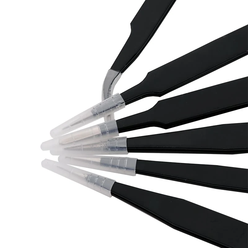 1 PC High quality BGA Precision ESD Tweezers Set all-metal anti-static tweezers Repair Tool