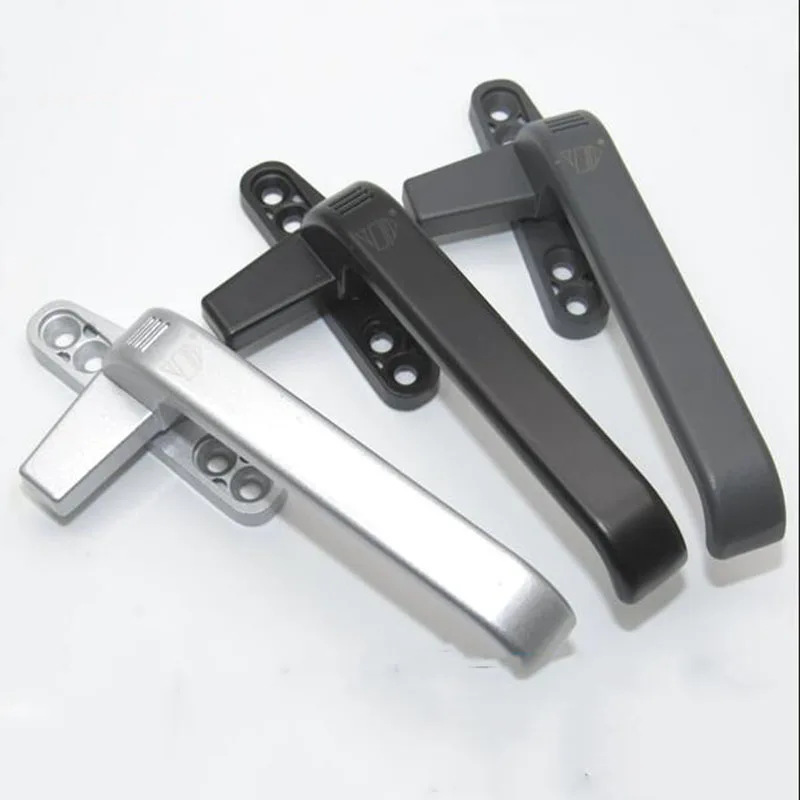 Aluminum push window handle inside door lock handle