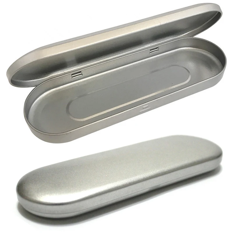 

18*5.8*1.8cm Blank Metal Box Stationery Gift Tin Boxes Pen Tool Kit Container Pencil Storage Case 1pcs