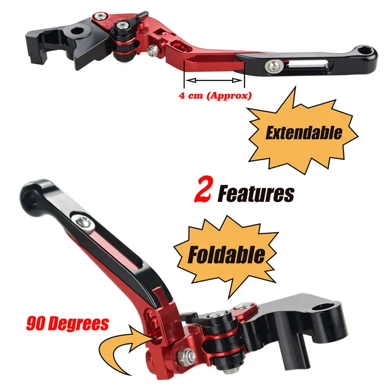 For GILERA Runner 200 2003-2008 Runner 125 1997-2002 Motorcycle Billet Aluminum Adjustable Short Left Right Brake Levers