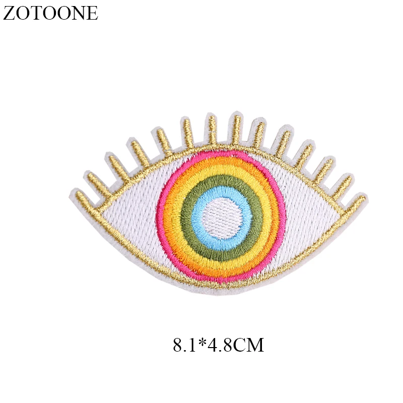 ZOTOONE Iron on Sexy Butt Patches for Clothing Applique Embroidery Eye Heart Patch Stickers on Clothes DIY Jacket Backpack