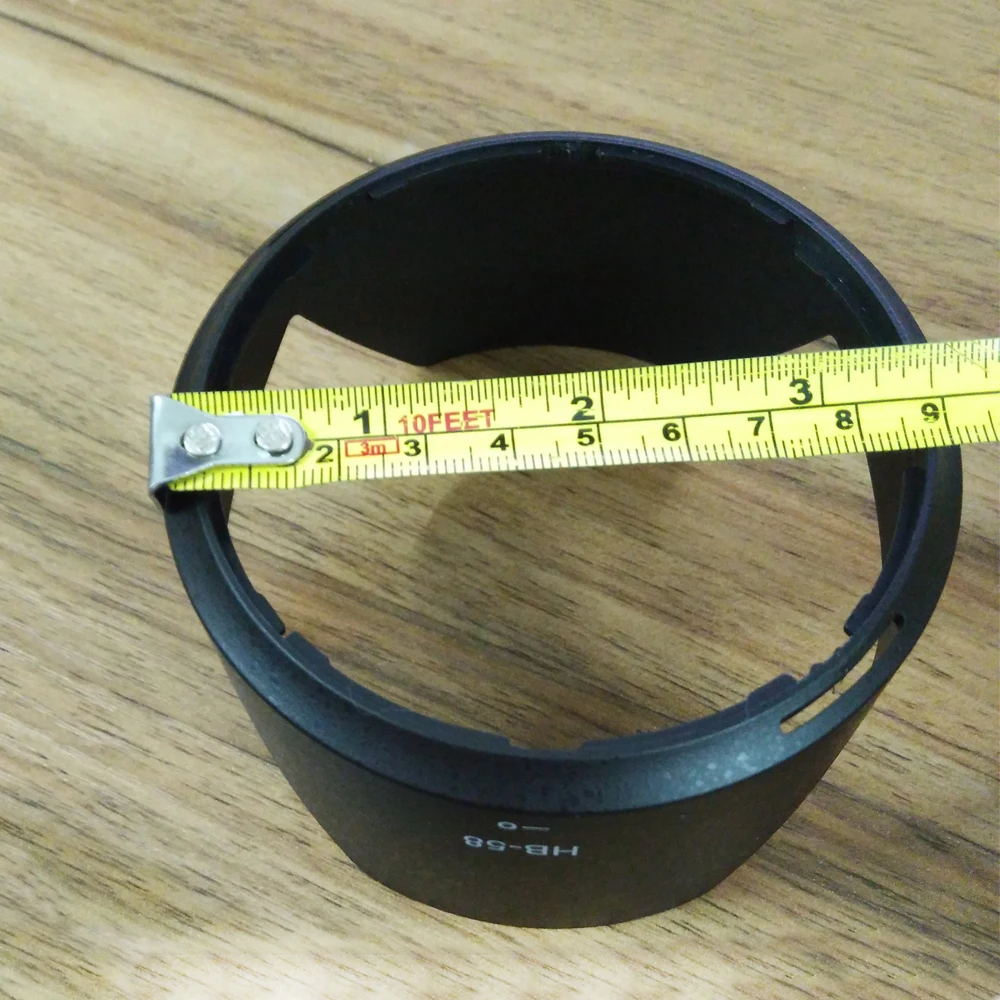 Lente de montaje de bayoneta HB58 HB-58, cubierta de lente de Camara para Nikon AF-S DX para NIKKOR 18-300mm f/3,5-5,6G ED VR