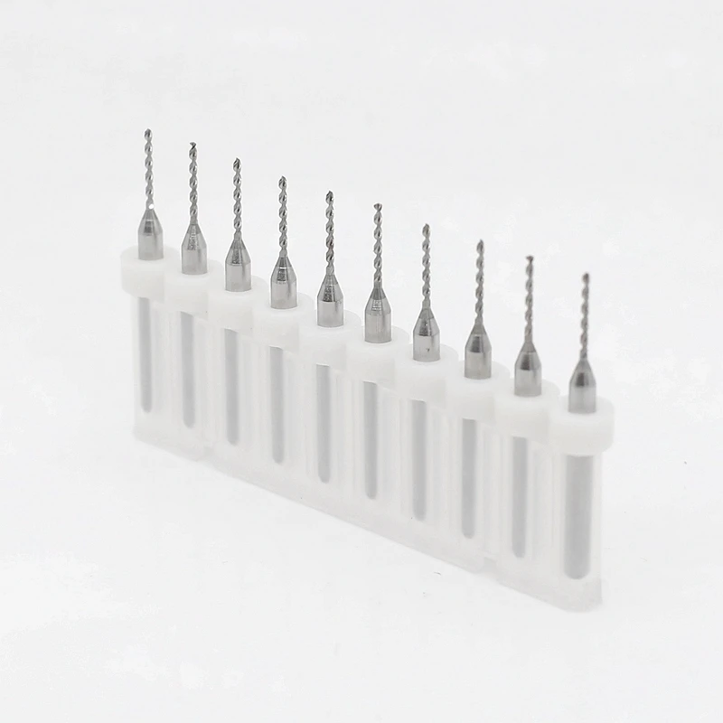 1.0mm / 1.05mm 10pcs Dremel tungsten carbide PCB drill bit printed circuit board micro CNC router wood tool