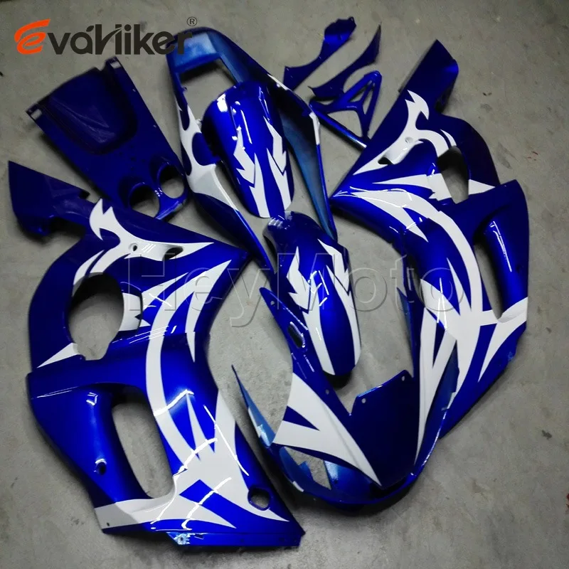 Motorcycle fairing for YZF-R6 1998 1999 2000 2001 2002 blue ABS plastic motor panels kit H3