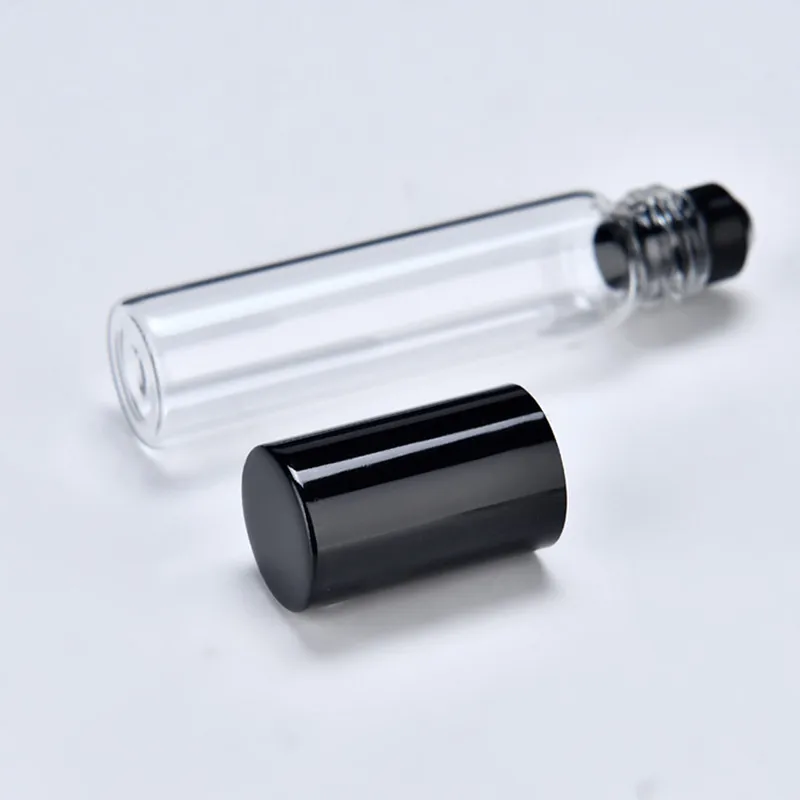 

Promotion 5ml Perfume Bottle Glass Empty Roll On Roller Bottle For Essential Oils Small Roll-on Refillable Deodorant Containers