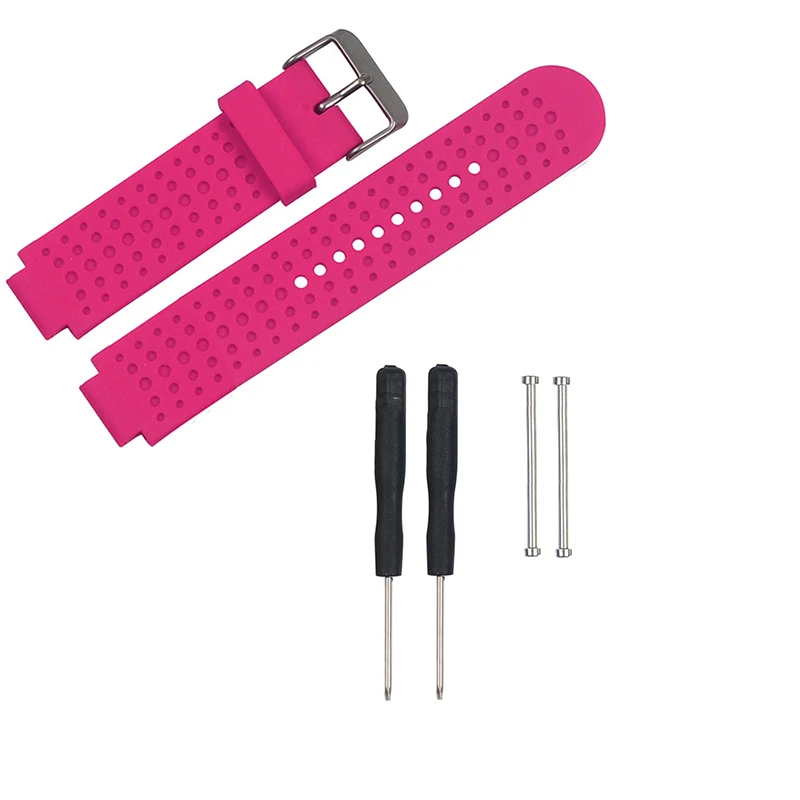 Essidi-Correa de silicona para reloj, repuesto para Garmin Forerunner 220, 230, 235, 630, 620, enfoque S20, S5, S6, bucle de pulsera