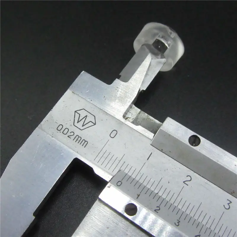 100 Stück 13 mm 1 W 3 W Mini-LED-Linse 15 30 45 60 90 100 Grad für IR CCTV LED PCB konvexer Acryl-Linsenhalter Reflektor-Kollimator – Detail 12