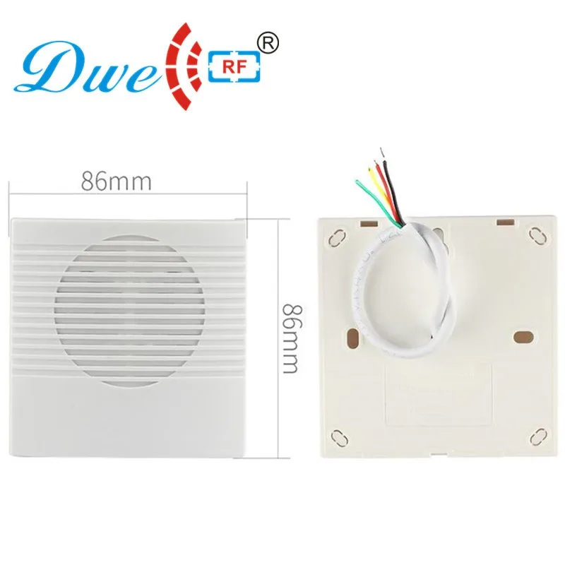 Timbre de puerta con cable, sistema de control de acceso, 12V