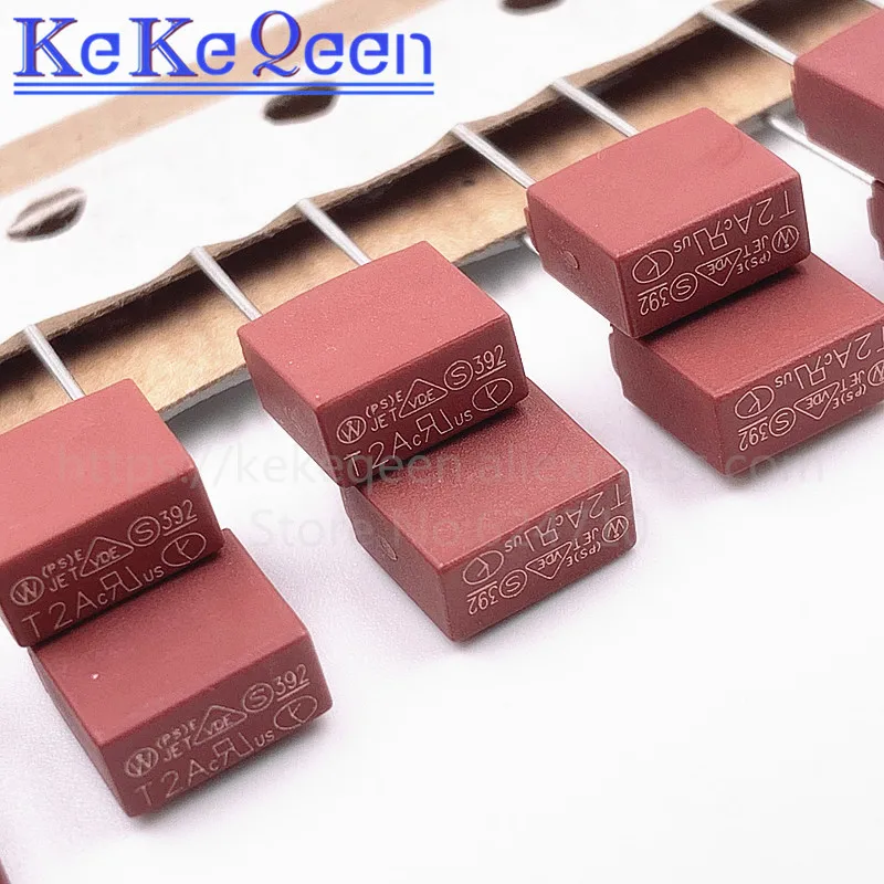 100Pcs 392 Square Fuse T500MA 0.5A 1A 1.25A 1.6A 2A 2.5A 3.15A 4A 5A 6.3A 8A 10A 250V LCD TV Power Board Commonly Water Purifier