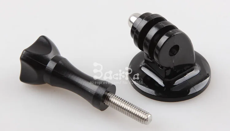 2in1สำหรับ Tripod Gopro & Monopod Mount Adapter Screw 1/4ชุดยึดสำหรับ Gopro Hd Hero 3 + 3 2 1สำหรับ Aksesoris Kamera Gopro