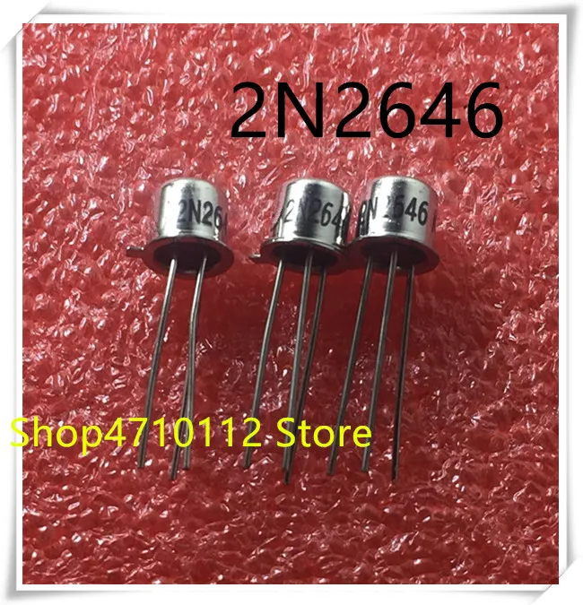 

NEW 10PCS/LOT 2N2646 2N 2646 TO-18 IC