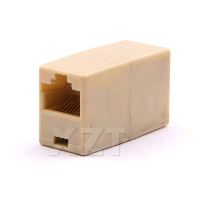 1pcs Network Ethernet Lan Cable Joiner Bilateral 8 Pins Coupler Connector RJ45 Cat5 8P8C Socket Computer Network Adapters