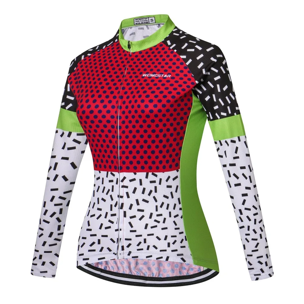 2023 Women Cycling Jerseys Long Sleeve Female MTB Top Bicycle Sportswear Clothing Bike Shirt Cycle Clothes Ropa Ciclismo Maillot