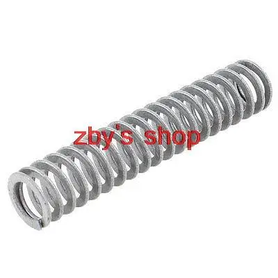 1Pc Silver Tone Alloy Steel Extra Light Load Mould Die Spring 14.5x9x75mm