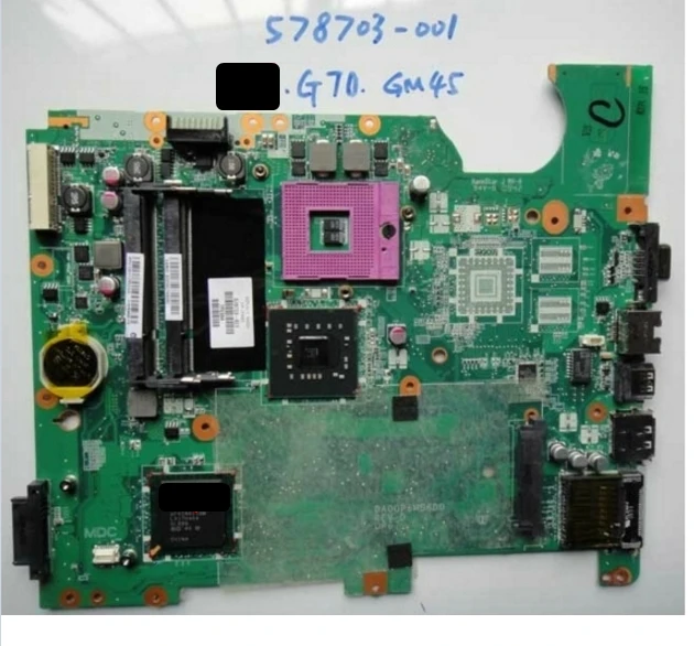 578703-001 lapd G70 CQ60 GM45 connect board connect with motherboard board