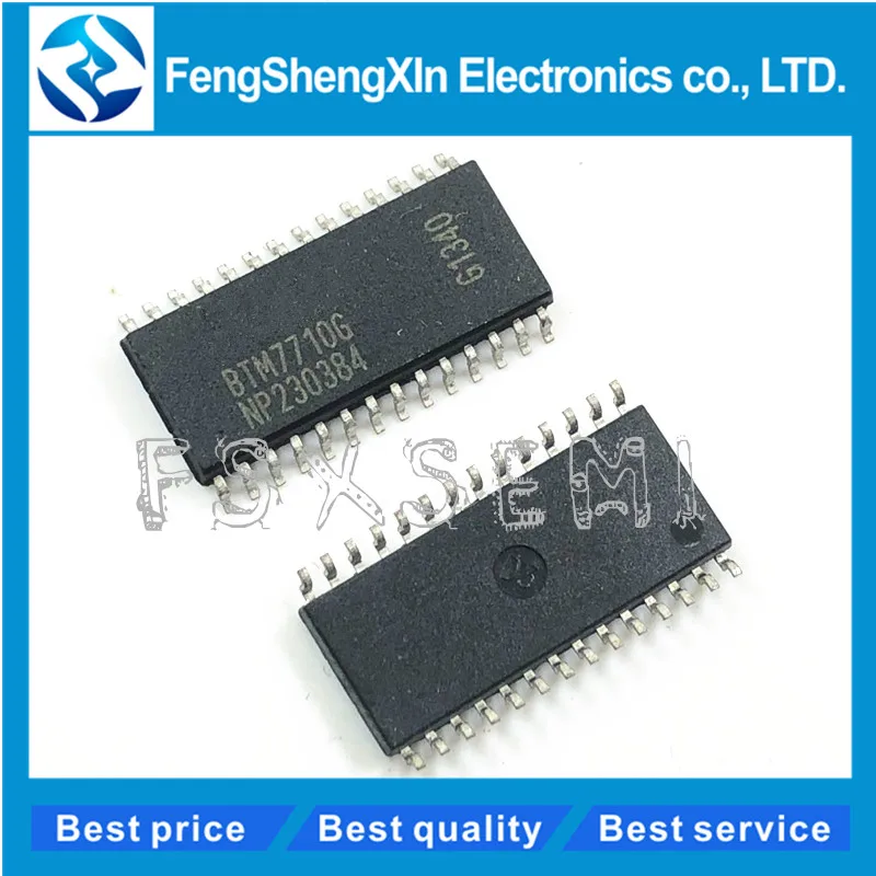 

10pcs/lot BTM7710 BTM7710G SOP-28 Bridge drive internal switch IC