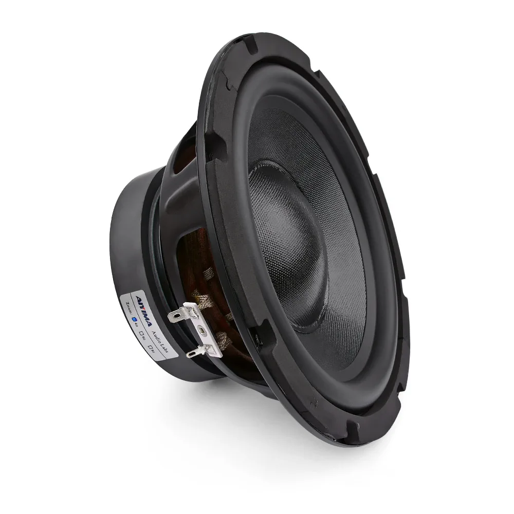 Imagem -05 - Aiyima-subwoofer Speaker Woofer Alta Potência Longo Curso Graves Profundos Som Hifi Altifalante Faça Você Mesmo para Home Theater Ohm 150w