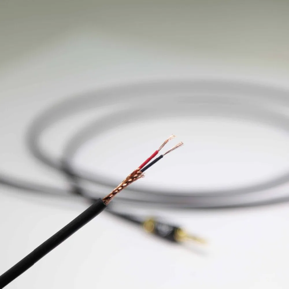 MPS-X-9 99.99997% 6N, auriculares OCC plateados, Cable de actualización de bricolaje, amplificador de Audio Hifi, altavoz, RCA, Cable de línea AUX