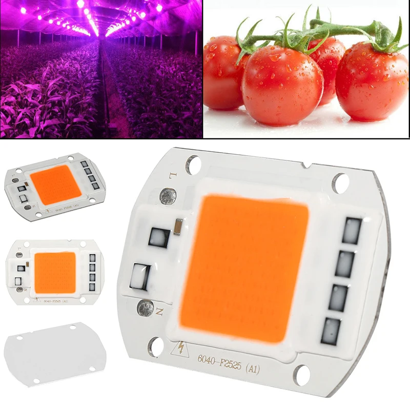 

50W Full Spectrum Led COB Chip Plant Grow Light Lamp For Garden Hydroponic Newest