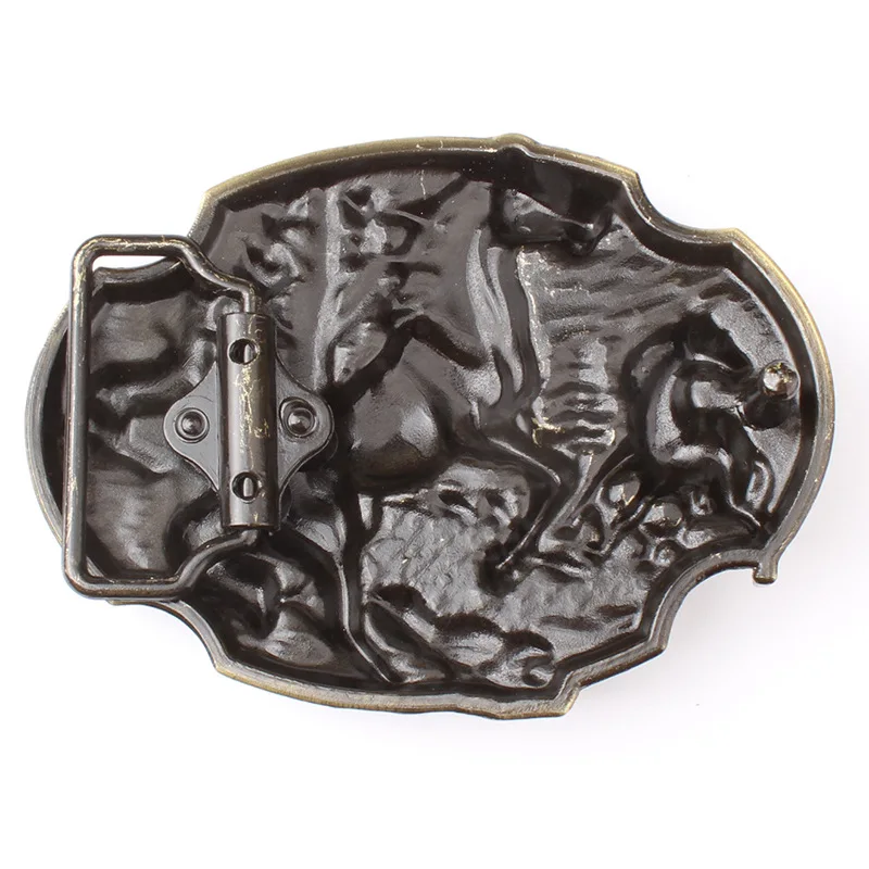 Wild Horse Belt Buckle Series Animal