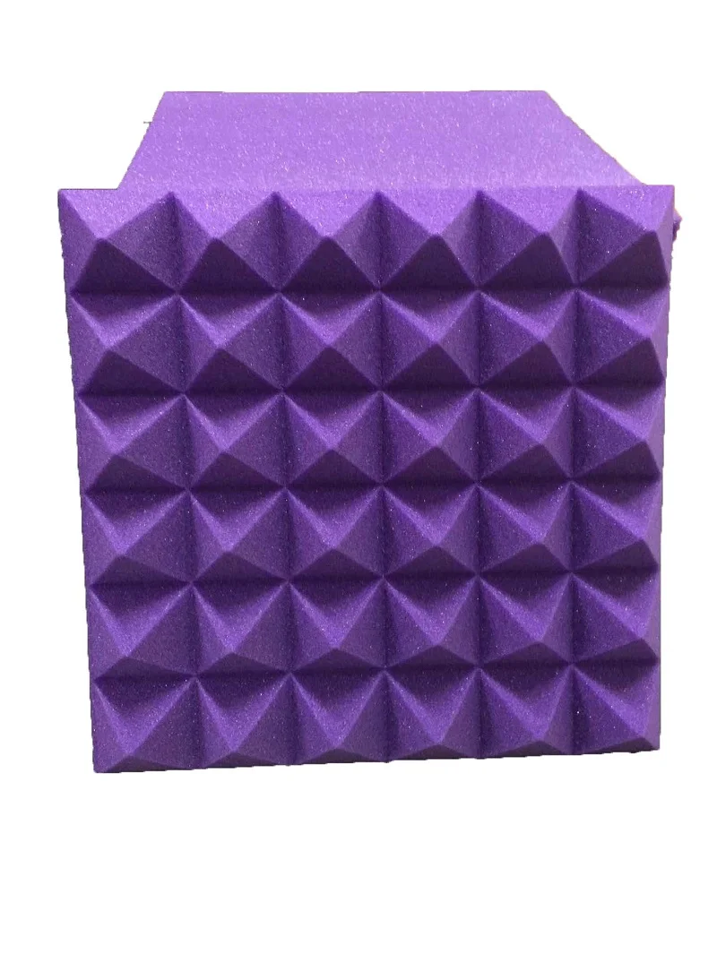 

Acoustic Panels Home Theater 30cm X 30cm Purple Sound Insulation Ceiling wholesales