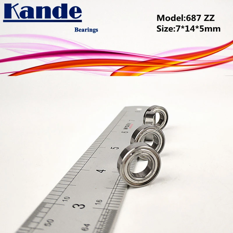 Kande Bearings 689ZZ  ABEC-1 689 ZZ ABEC-3 689ZZ  ABEC-5 689-2Z  Z3V3 Z3V3 689ZZ  Miniautre Ball Bearing 9x17x5mm 689