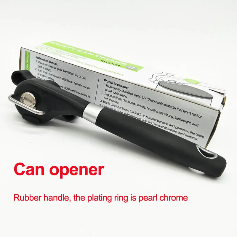 Cans Opener Professional Ergonomic Manual Can Opener Creative canned Can opener Multi-function Opener kitchen tool 1pc