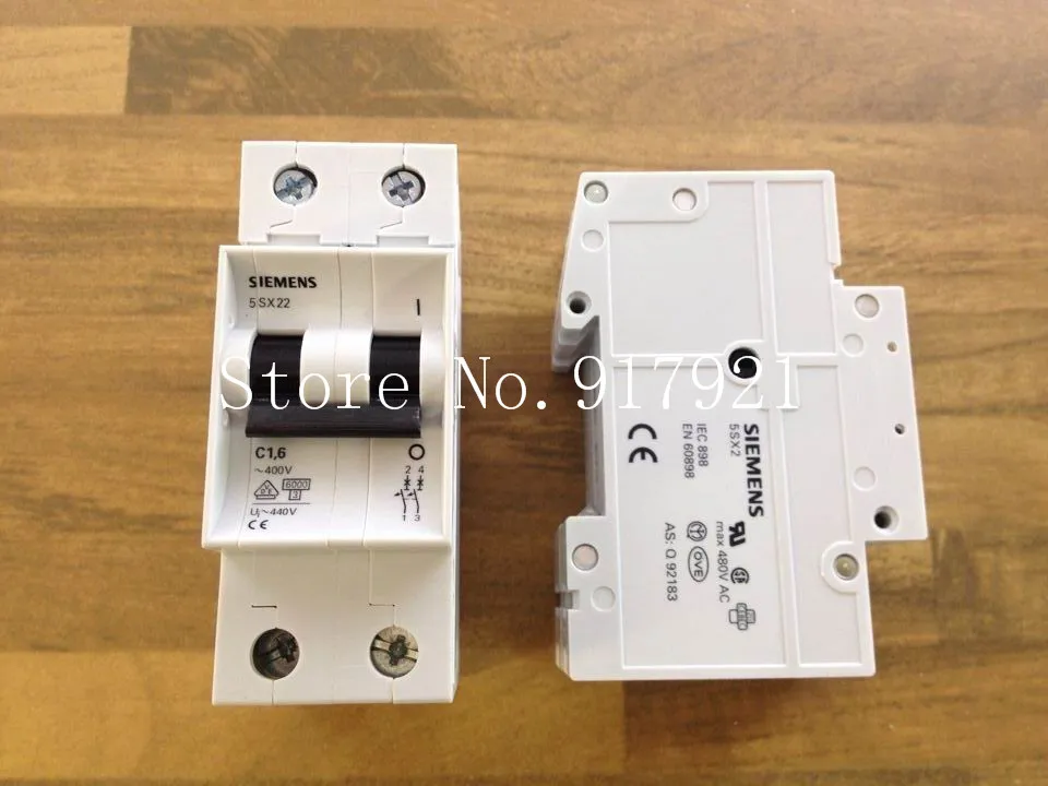 [ZOB] original original 5SX22 2P1.6A400V 2P1.5A miniature circuit breaker can replace the original authentic  --5pcs/lot