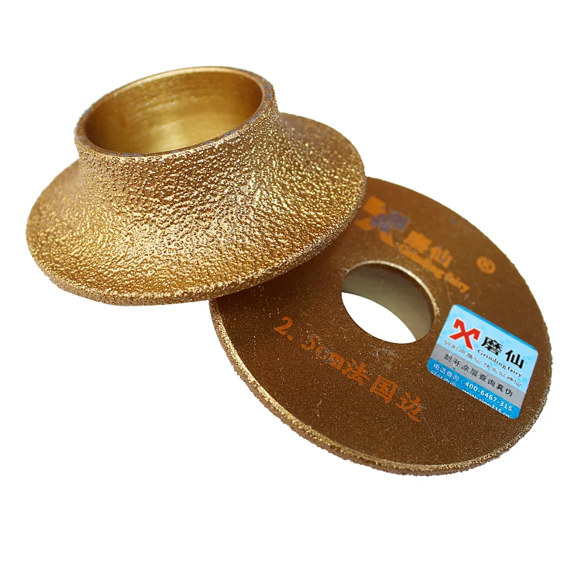 74*20mm 다이아몬드 그라인딩 디스크 휠 세그먼트 그라인딩 진공 브레이징 다이아몬드 프로파일 데미-불로 스 진공 브레이징 다이아몬드 도구