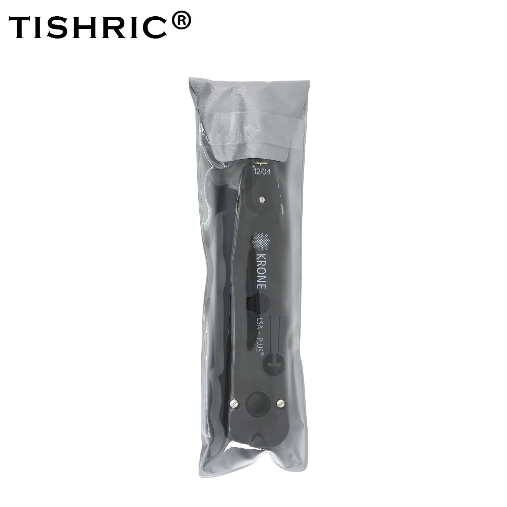 TISHRIC Krone RJ45 Crimper Professional Lsa-plus Telecom Phone Wire Cable RJ11 Optical Punch Down Crimping Tool Network Kit