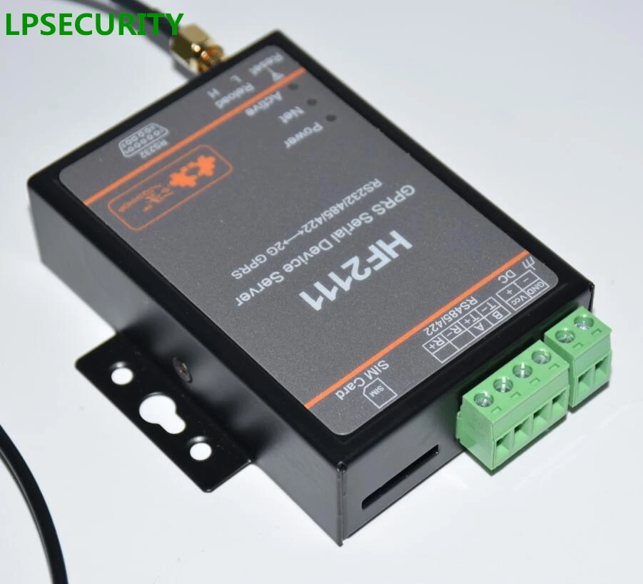 Servidor Serial HF2111 a módulo convertidor GPRS RS232/RS485/RS422 a GPRS para transmisión de datos de automatización industrial