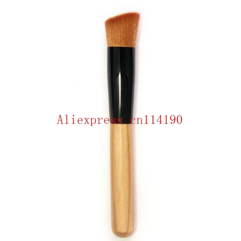 

Brand New Beauty Make up Powder Foundation Brush Angled Flat Top Blush Brush Base Cosmetic Face Makeup Tool