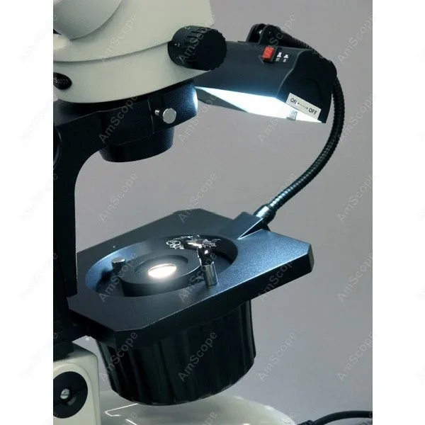 AmScope Supplies 3.5X-90X Advanced Jewel Gem Microscope + 5MP Camera