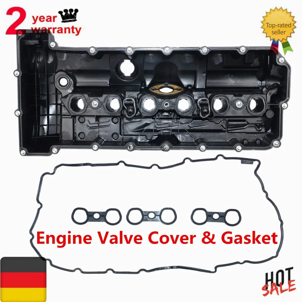 AP03 Engine Valve Cover Kit For BMW E60 E65 E66 E82 E90 E70 Z4 X3 X5 128i 328i 528i N52  12 7 552 281, 11127552281