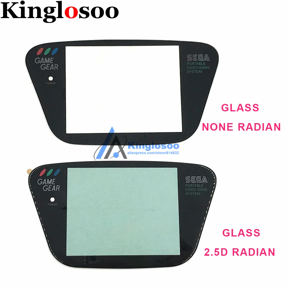 

30PCS 2.5D Radian Glass Protector Cover Screen Lens Replacement part for Sega Game Gear GG Protective Lens Panel