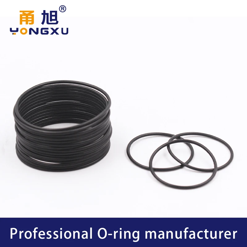 Thickness CS1.8/2.65mm Black FKM O-ring FPM fluorine rubber sealing gasket elasticity rubber washer ring Spot wholesale