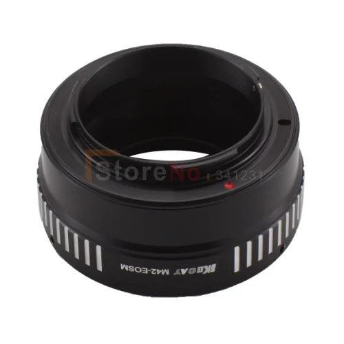 KECAY – adaptateur de monture d'objectif M42-EOSM, pour monture d'objectif M42, pour E & SM E & S-M EF-M