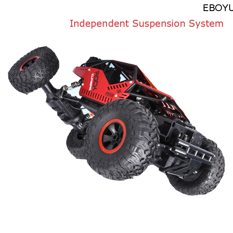 EBOYU C008S 2.4GHz Strong Power RC Car Off-Road Rock Climbing Crawler Automatic Vehicle Toys Car for Children Gift