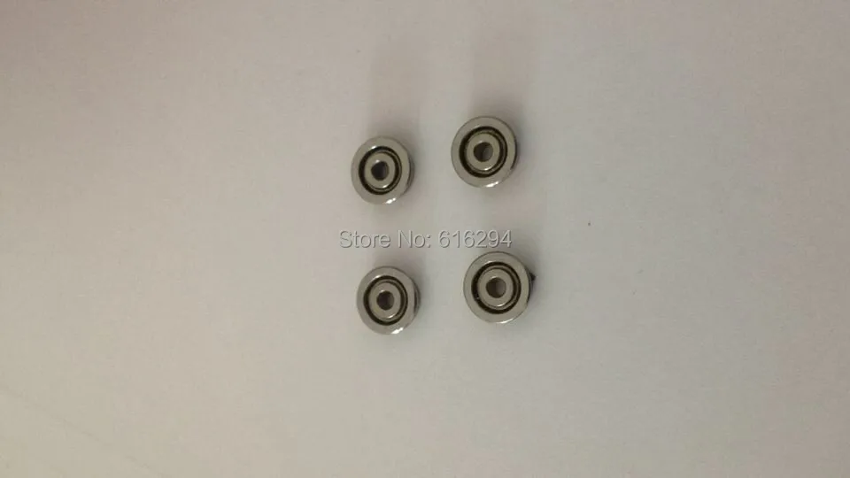 free shipping High Quality 10Pcs FR1-4 OPEN(1.984*6.35*2.38) bearing   Miniature inch Flanged Ball  Bearing