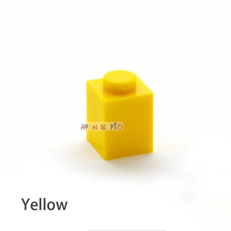 200 stücke Bausteine Spielzeug dicke 1x1 16 Farbe Ziegel Größe Kompatibel Mit 3005 ziegel kinder Spielzeug pädagogisches für kinder