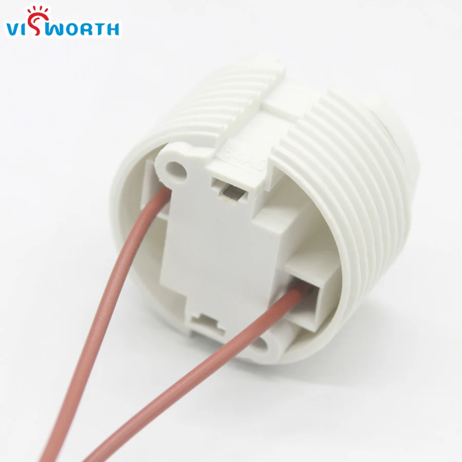 VisWorth 3A 220V G24 Socket Base Led Lamp Adapter Converter Holder 2Pin With Wire For Led Light