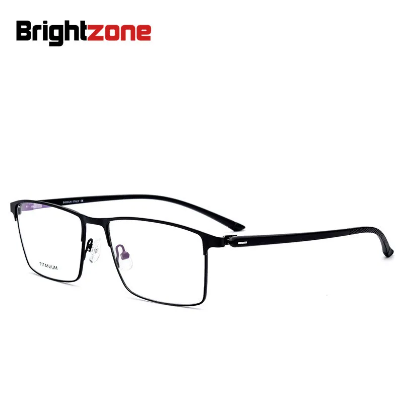 

Brightzone New Pattern Business Affairs TR90 Glasses Frame Square Full Frame Man Classic Spectacle Frame Match Myopia Lens