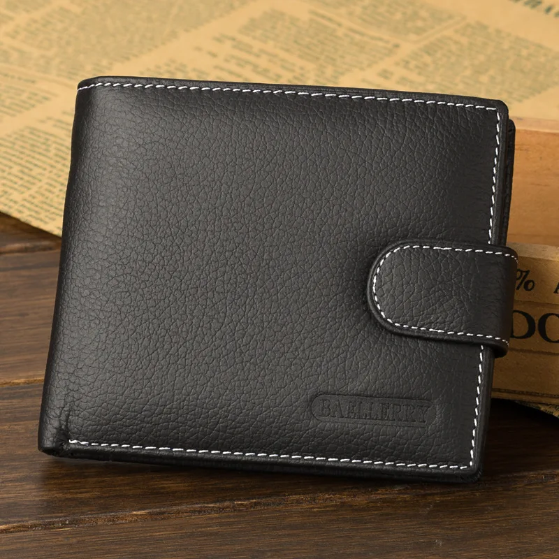 Wallet with coin pocket top quality men wallets multifunction leather purse wallet male purse  brand