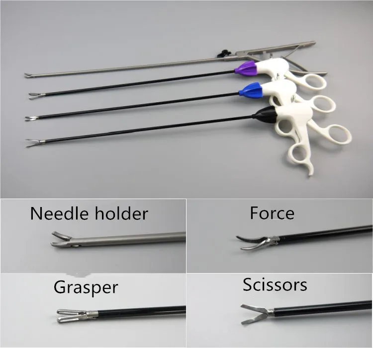 New Instrument for laparoscope training ,forceps,Scissors,grasper,needle holder