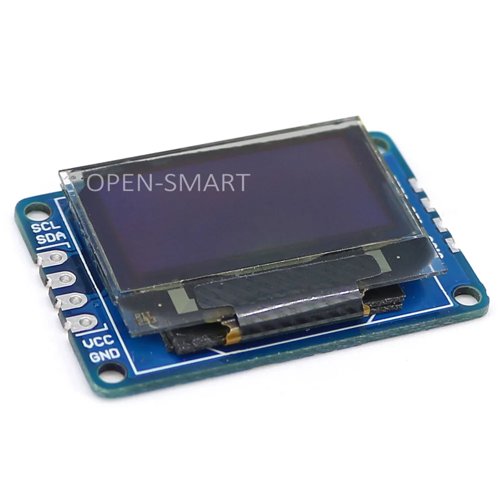 OPEN-SMART 0.96 inch White Color OLED Display Breakout Module I2C Interface 128*64  for Arduino