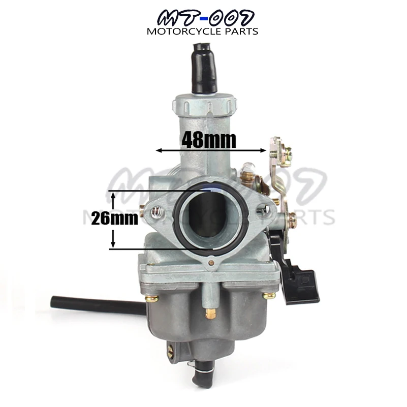 PZ26 Carburetor 26mm Carb ChokeFOR  HONDA CB125 CRF150 XL125S XR TRX250 XR100 Recon MOTORCYCLE