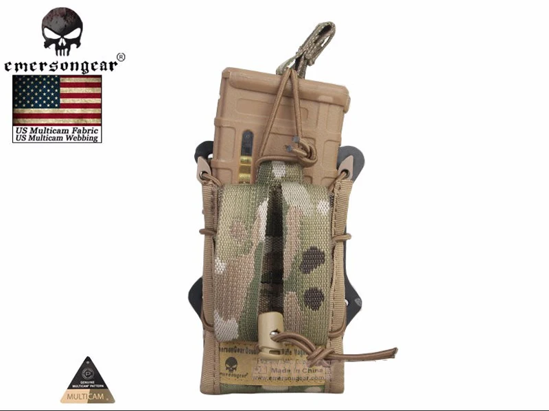 Emersongear-Double pochette modulaire pour chargeur de fusil, tactique Molle Mag, EM6035